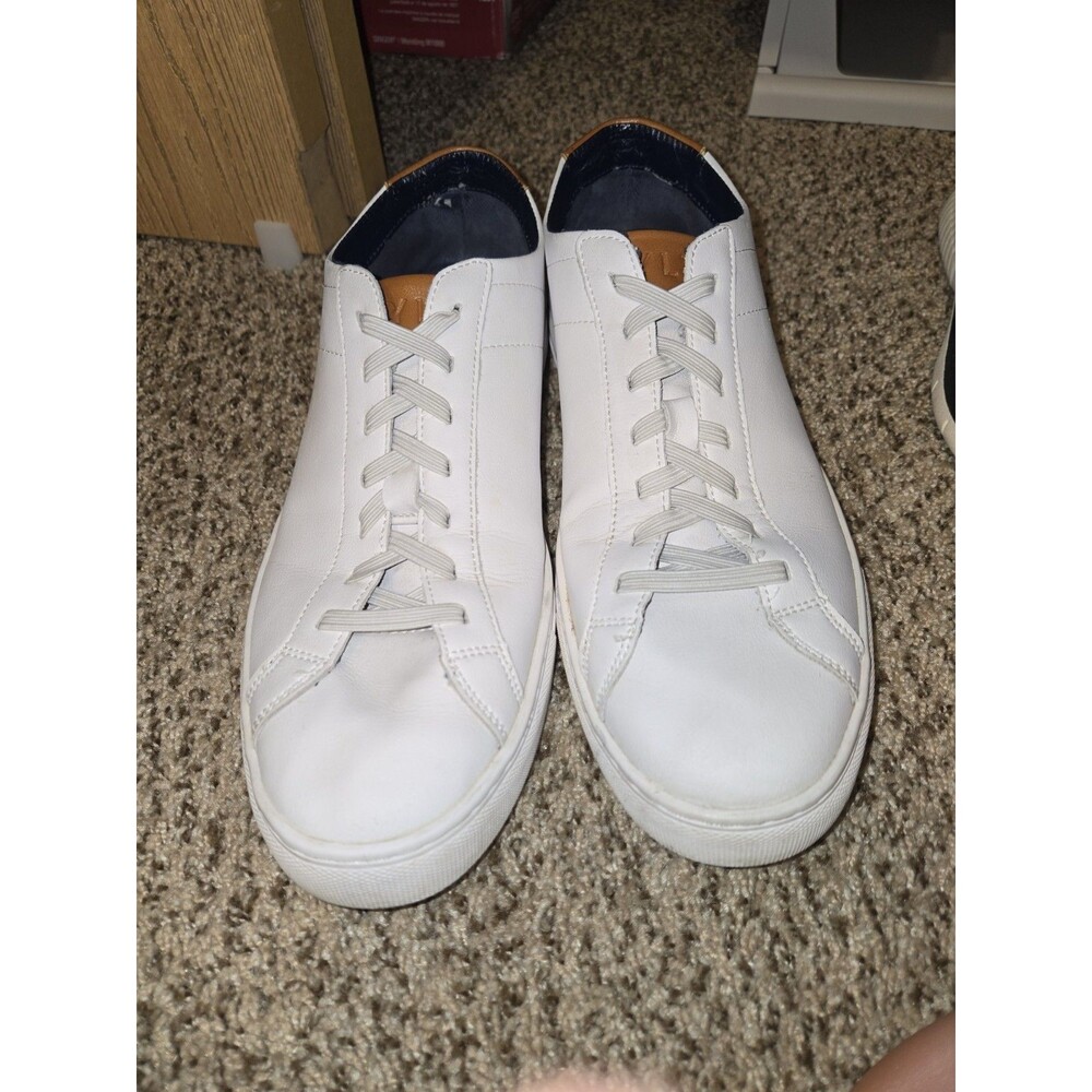 BYLT Everyday Shoes Leather White Men's Sneaker US Size 10 Casual minimalist